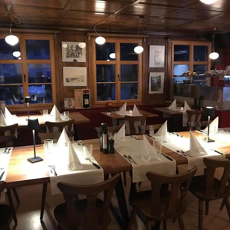 Hotel Restaurant Pizzeria Rotes Haus Münsterlingen 외부 사진